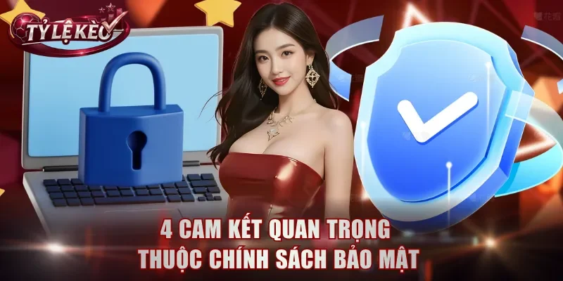 4 cam kết quan trọng thuộc chính sách bảo mật