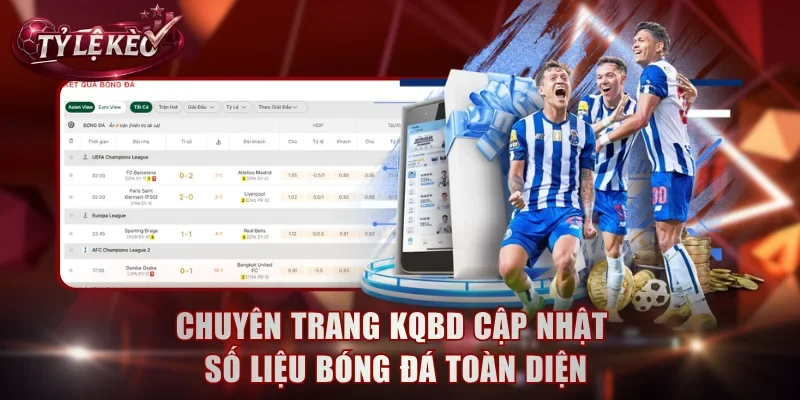 Chuyên trang KQBD cập nhật số liệu bóng đá toàn diện