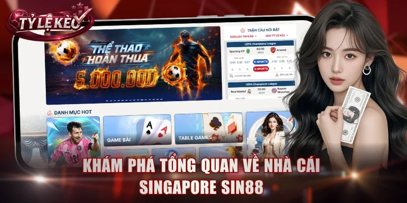 Khám phá tổng quan về nhà cái Singapore Sin88