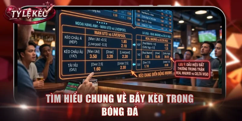 Tìm hiểu chung về bẫy kèo trong bóng đá